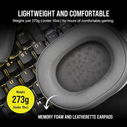 Corsair CA-9011390-WW HS55 Surround v2 Gaming Headset White