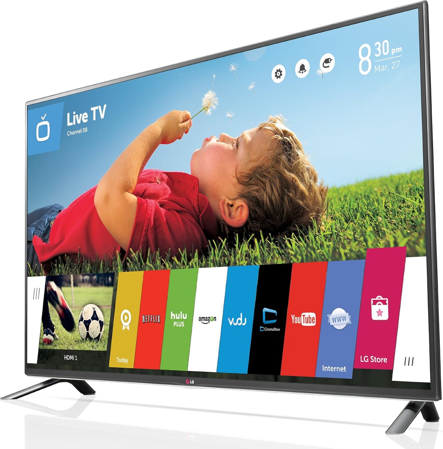 LG 50LB6300 50-Inch 1080p Smart LED TV (2014 Model)