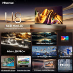 Hisense 75U8N 75-Inch ULED 4K Smart TV: Mini-LED Pro