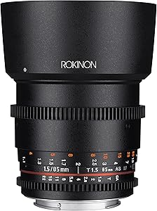 Rokinon DS85M-S 85mm T1.5 Cine Lens Sony A Mount
