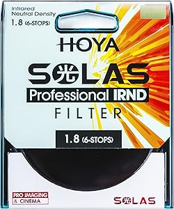 Hoya SOLAS IRND 1.8 52mm Infrared Neutral Density Filter