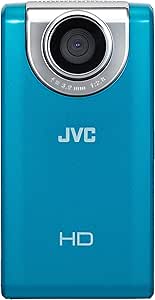JVC GC-FM2-Blue Picsio Pocket Video Camera - Full HD