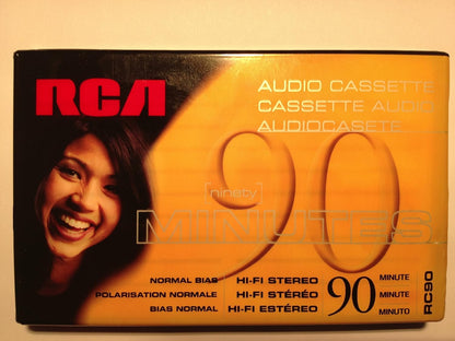 RCA 4332036246 90 Minute Audio Cassette Tape