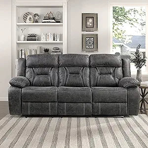 Lexicon 194840172895 Tarflower Double Reclining Sofa — main product image