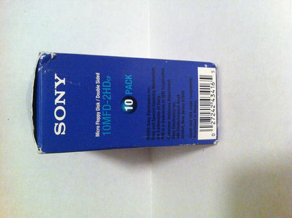Sony 10mfd-2hdcf 3.5" Micro Floppy Disks 1.44MB (10-Pack)