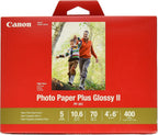 Canon 1432C007 Photo Paper Plus Glossy II 4x6 400 Sheets