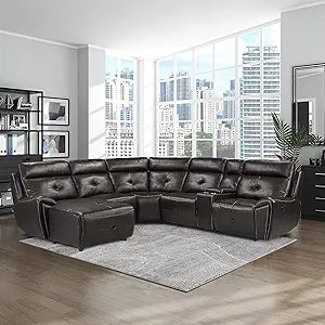 Lexicon 194840169963 Oakville Modular Reclining Sectional Sofa — main product image