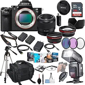 Sony ILCE7M2/B a7 II Mirrorless Camera Bundle