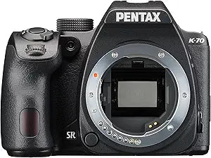 Pentax 16243 K-70 Weather-Sealed DSLR Camera Body - Black