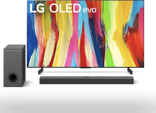 LG OLED evo C2 Series 42" 4K Smart TV Dolby Atmos