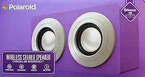 Polaroid 6843854 Bluetooth Mini Wireless Purple Speaker