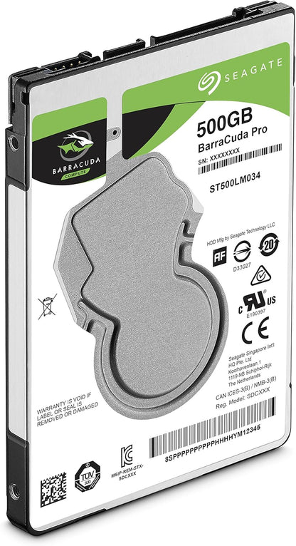 Seagate ST500LMZ34 BarraCuda Pro 500GB 2.5" HDD