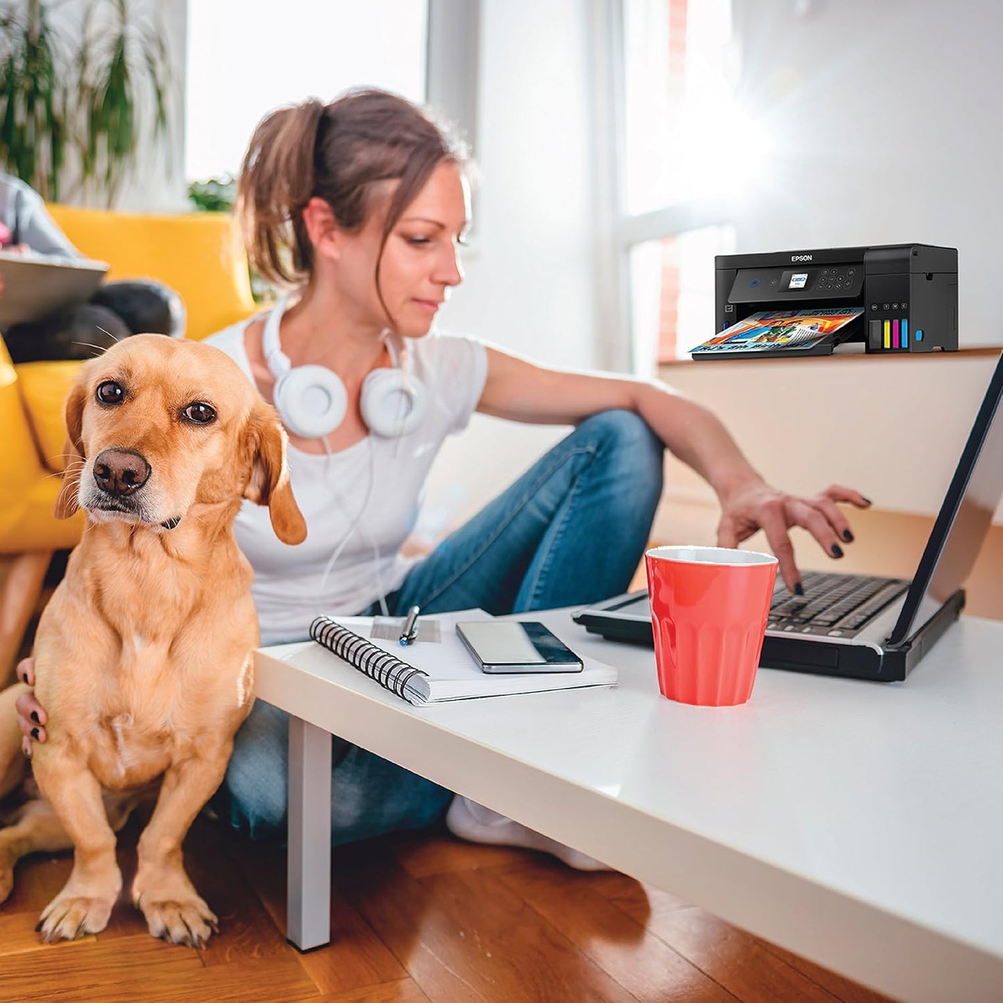 Epson ET-2750 EcoTank Wireless All-in-One Supertank Printer