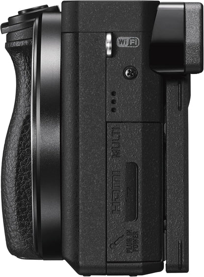 Sony ILCE6300L/B Alpha a6300 Mirrorless Camera with 16-50mm Lens