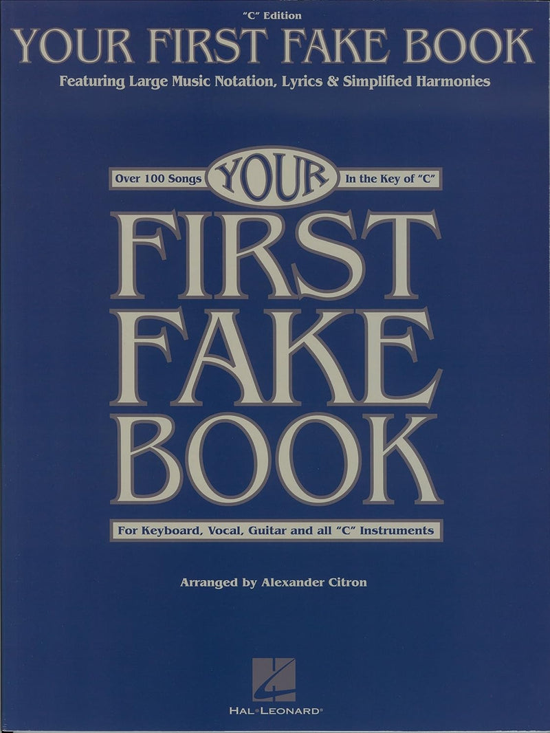 Hal Leonard Corporation Your First Fake Book - Easy Play — main product image