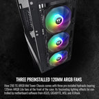 Thermaltake CA-1X3-00M1WN-00 View 200 TG ARGB Mid-Tower Case
