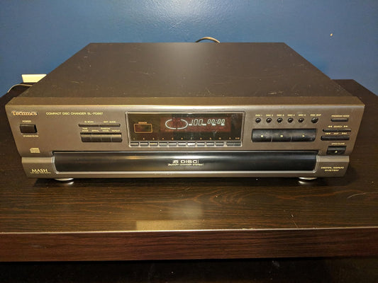Technics SL-PD887 5-Disc CD Player Changer