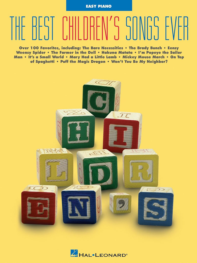 Hal Leonard Best Children's Songs Ever Songbook - Easy Piano — main product image