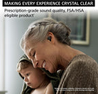 Sony CREE10 OTC Self-Fitting Hearing Aids Bluetooth