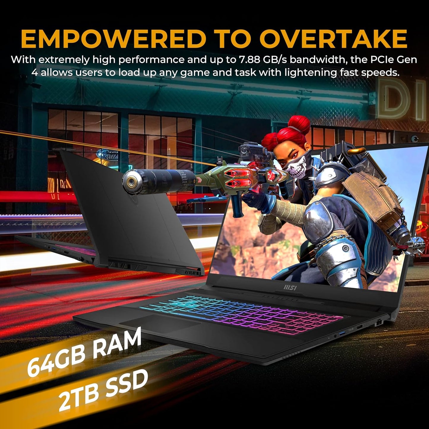 MSI Katana 17 Gaming Laptop i7-13620H RTX 4060