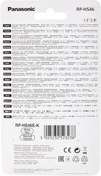 Panasonic RPHS46K Clip-On Headphones Black