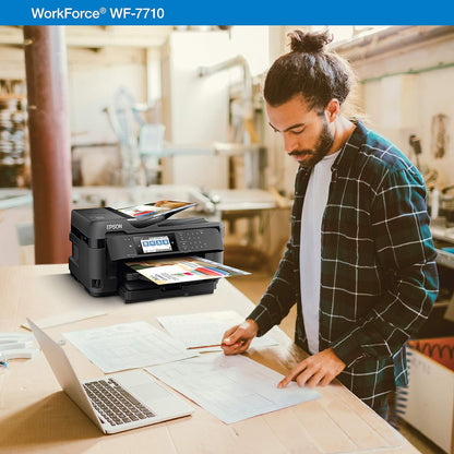 Epson C11CG36201 WorkForce WF-7710 Wireless Wide-Format Printer