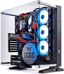 Thermaltake P3BK-B450-PAX-LCS Shadow II Ryzen 5 GTX 1660Ti Gaming PC