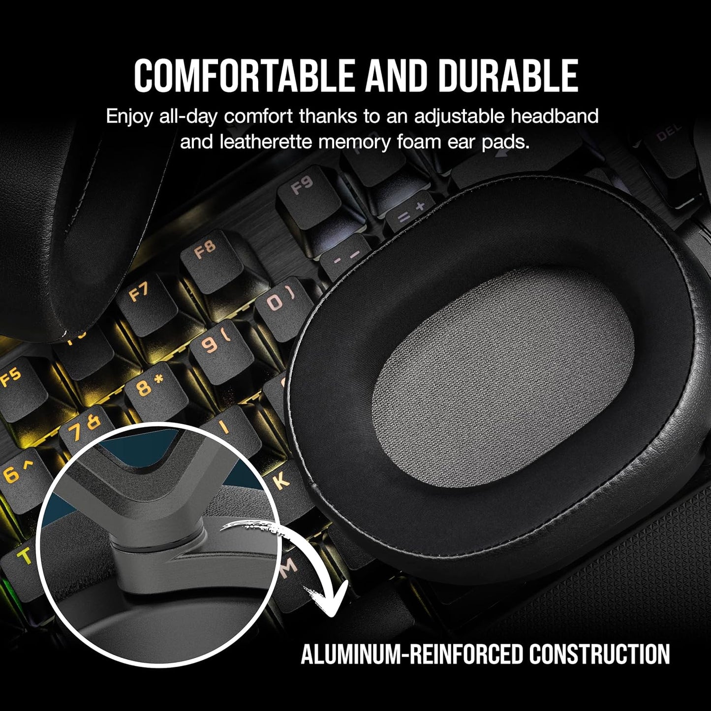 Corsair CA-9011285-NA2 HS65 Wireless Gaming Headset