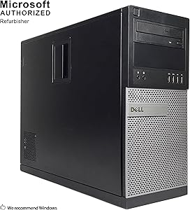 Dell 7010 TW i5-3470 12G 240G SSD Tower Desktop (Refurbished)