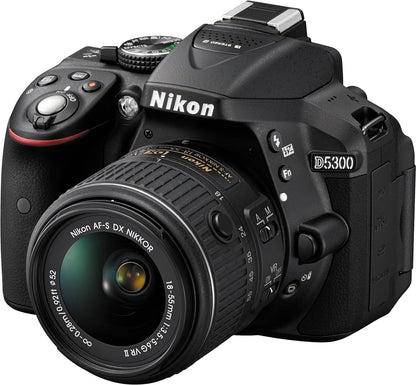 Nikon D5300 24.2MP Digital SLR Camera Body - Black