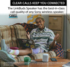 Sony SRSLS1B.UC LinkBuds Wireless Bluetooth Portable Speaker - Black