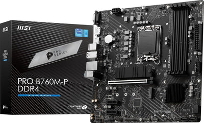 MSI PRO B760M-P DDR4 Motherboard Intel 12th/13th/14th Gen