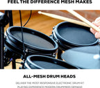 Alesis 9905a0f5 Nitro Mesh Kit Electronic Drum Set