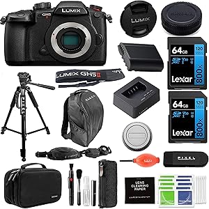 Panasonic DC-GH5M2 Lumix GH5M2 4K Mirrorless Camera Kit