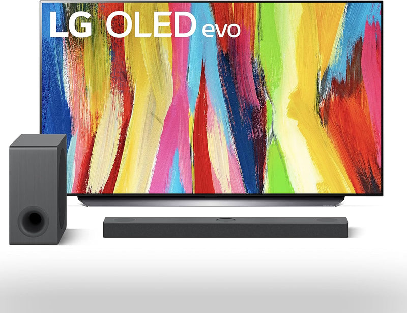LG OLED evo C2 Series OLED48C2PUA 48-Inch 4K Smart TV — main product image