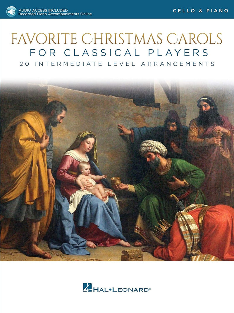 Hal Leonard Favorite Christmas Carols Cello & Piano Book — main product image