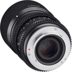 Rokinon CV50M-FX 50mm T/1.3 Cine Lens Fujifilm X