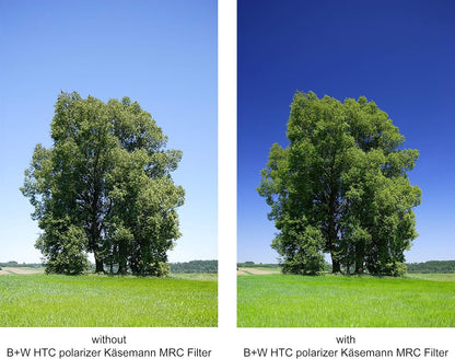 B+W 82mm Basic Circular Polarizer MRC Filter