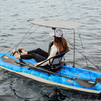 Pelican Grey Kayak Canopy UPF 20 Sun Protection