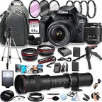 Canon EOS 4000D DSLR Camera + Lens & Bundle