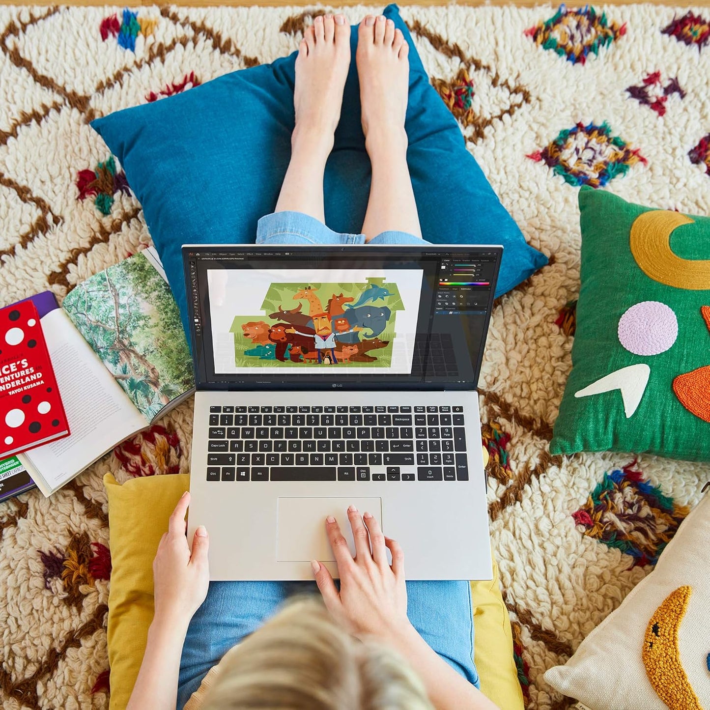 LG 16Z90P-K.AAS8U1 gram 16-inch Ultra-Lightweight Laptop