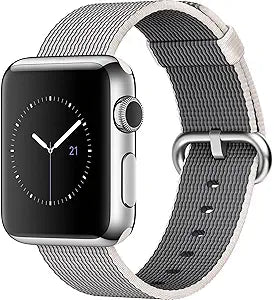 Apple MMFH2LL/A Watch 38mm Stainless Steel Nylon Band
