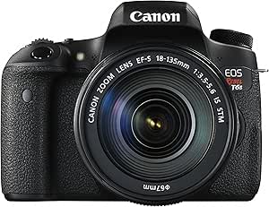Canon 0020C003 EOS Rebel T6s DSLR 18-135mm STM Lens