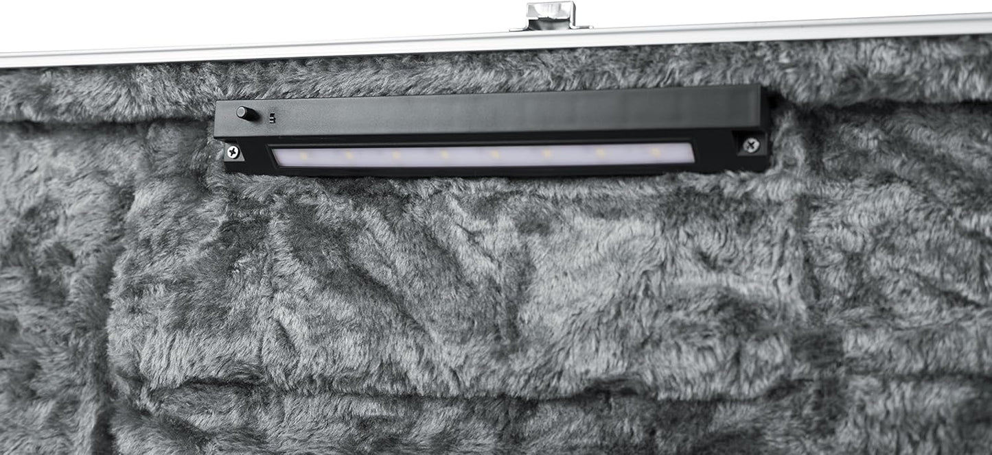 Gator Cases GC-BASS-LED ABS Bass Guitar Case with LED