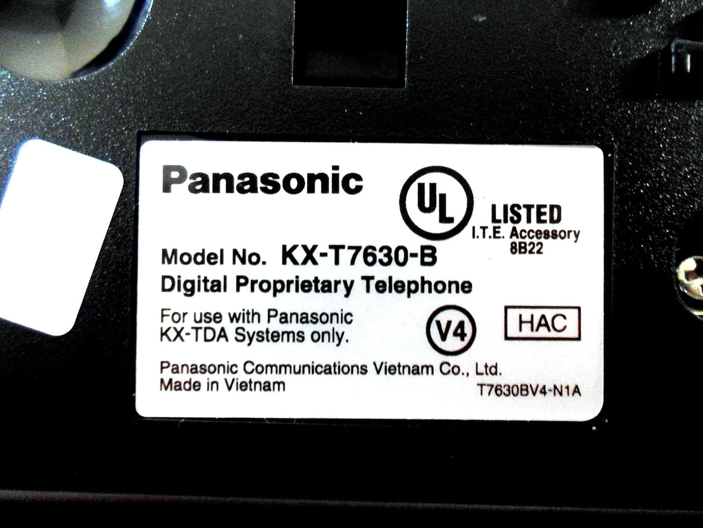 Panasonic KX-T7630 24-Button LCD Business Phone (Renewed)