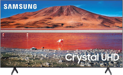 Samsung UN82TU7000 82-Inch 4K UHD Smart TV Bundle