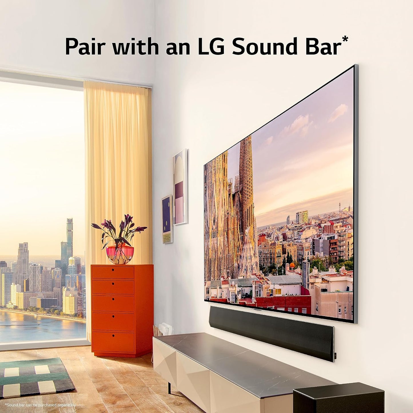 LG E1LGOLED83M3PUARB 83" OLED evo M3 Wireless 4K TV