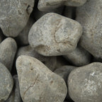 MSI AMZ-LSC-0016 Polished Gray Decorative Pebbles - 40 lb Bag
