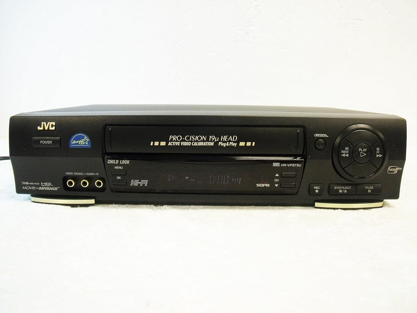 JVC HR-VP673U Stereo VCR Video Cassette Recorder