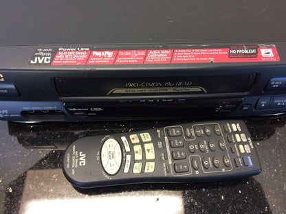 JVC HR-J643U 4-Head Hi-Fi Stereo VHS VCR Player